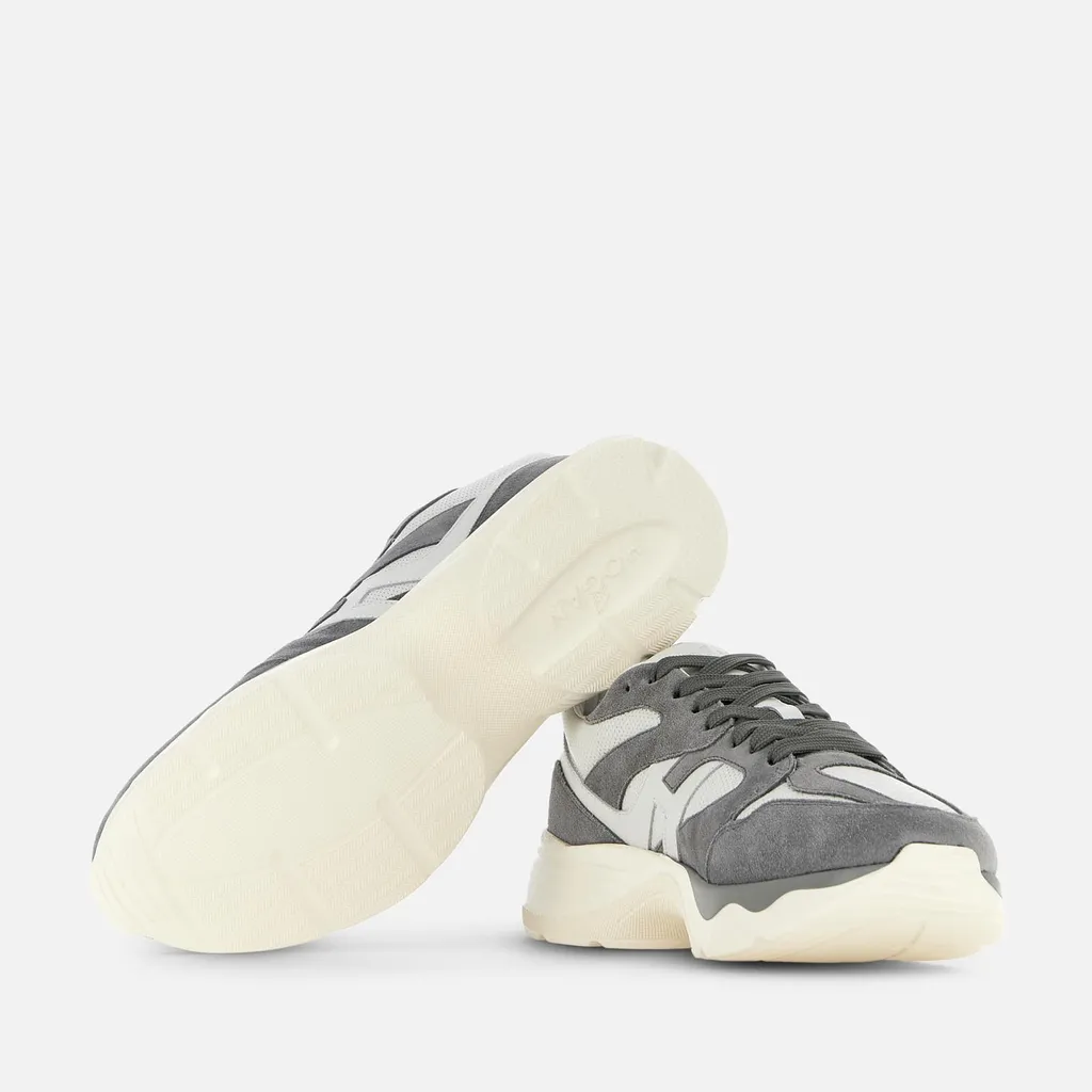 H Logo Patch Panelled Sneakers