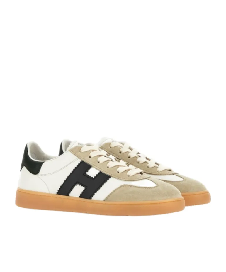 Cool Lace-Up Leather Sneakers