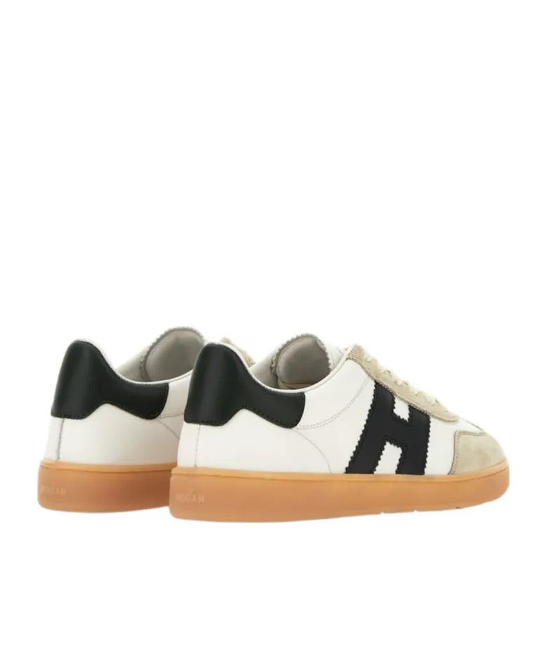 Cool Lace-Up Leather Sneakers