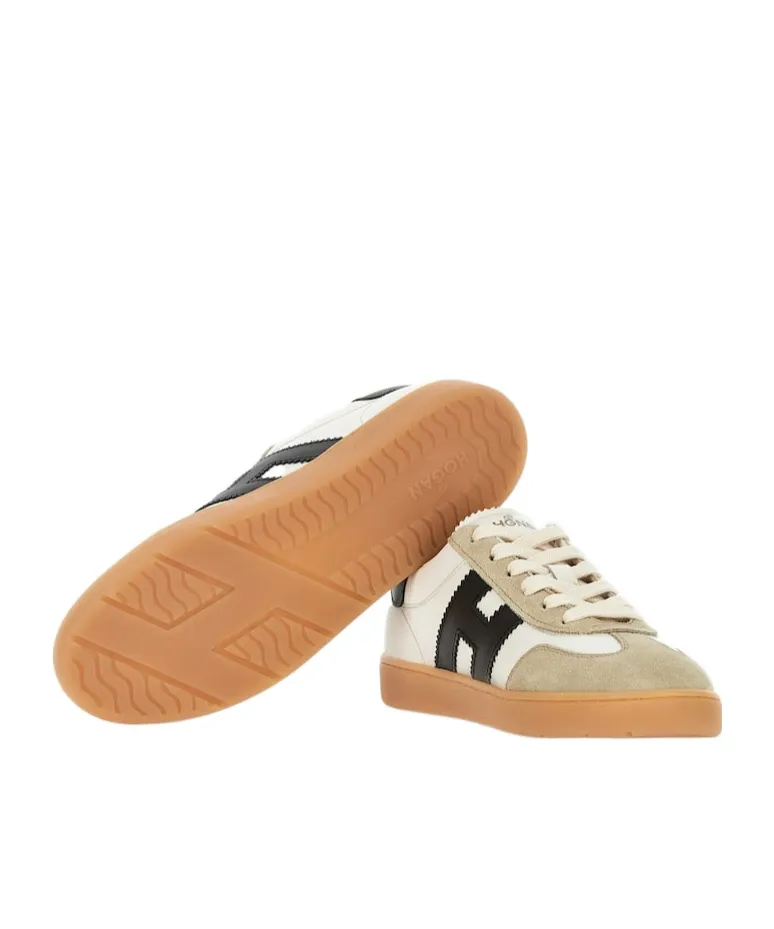 Cool Lace-Up Leather Sneakers