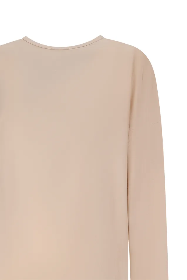 Crew Neck Long Sleeve T-Shirt