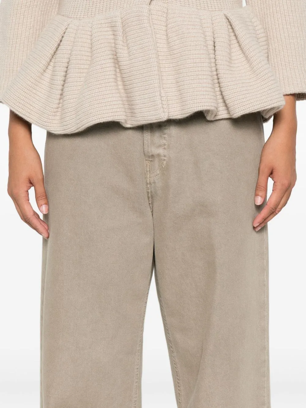 Five-Pocket Denim Trousers