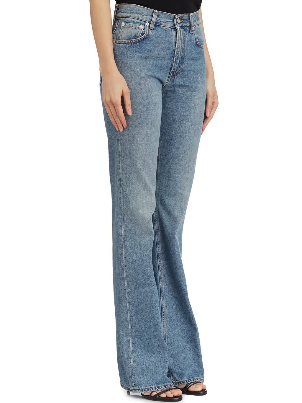 Five-Pocket Denim Trousers