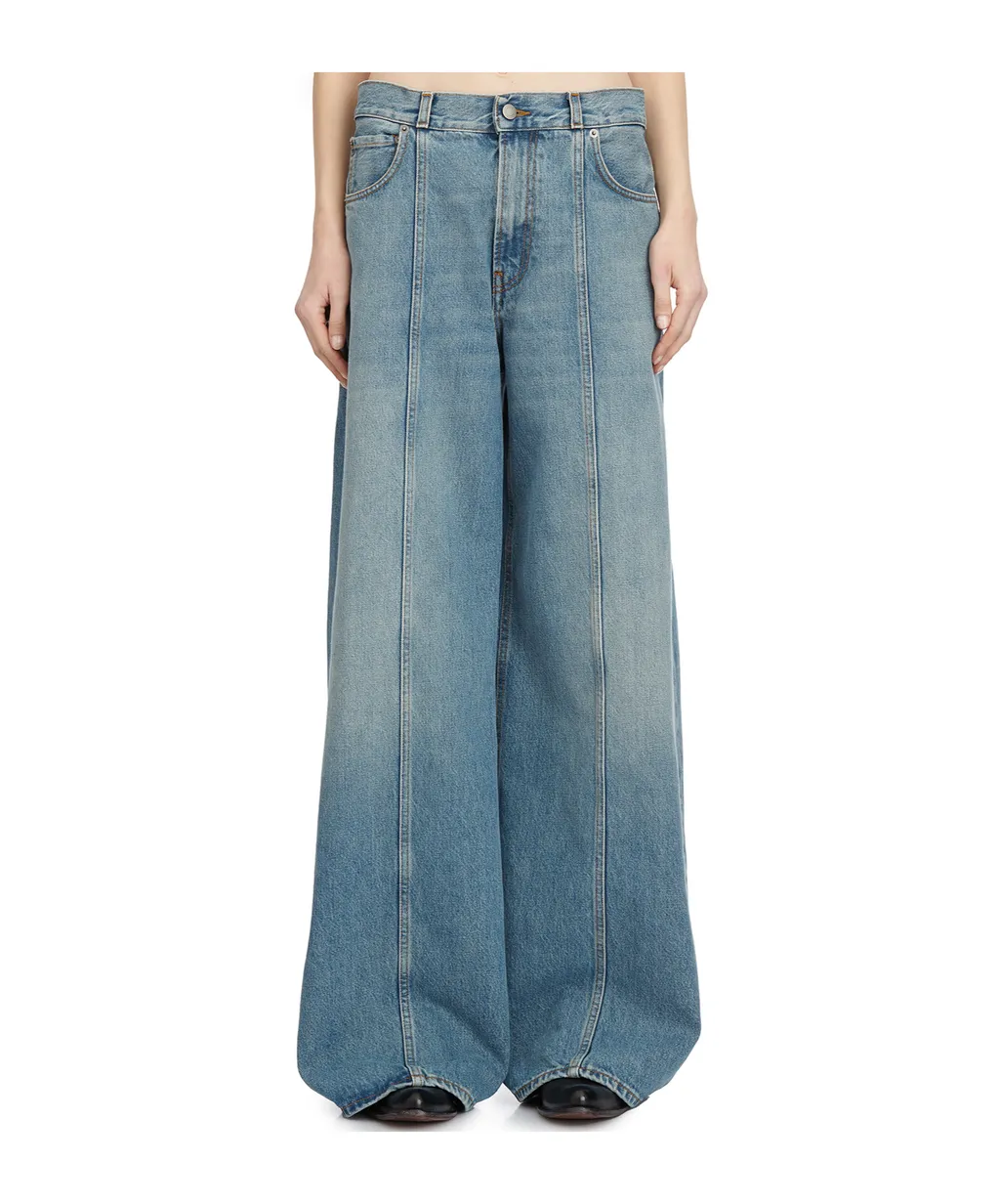 Five-Pocket Denim Trousers
