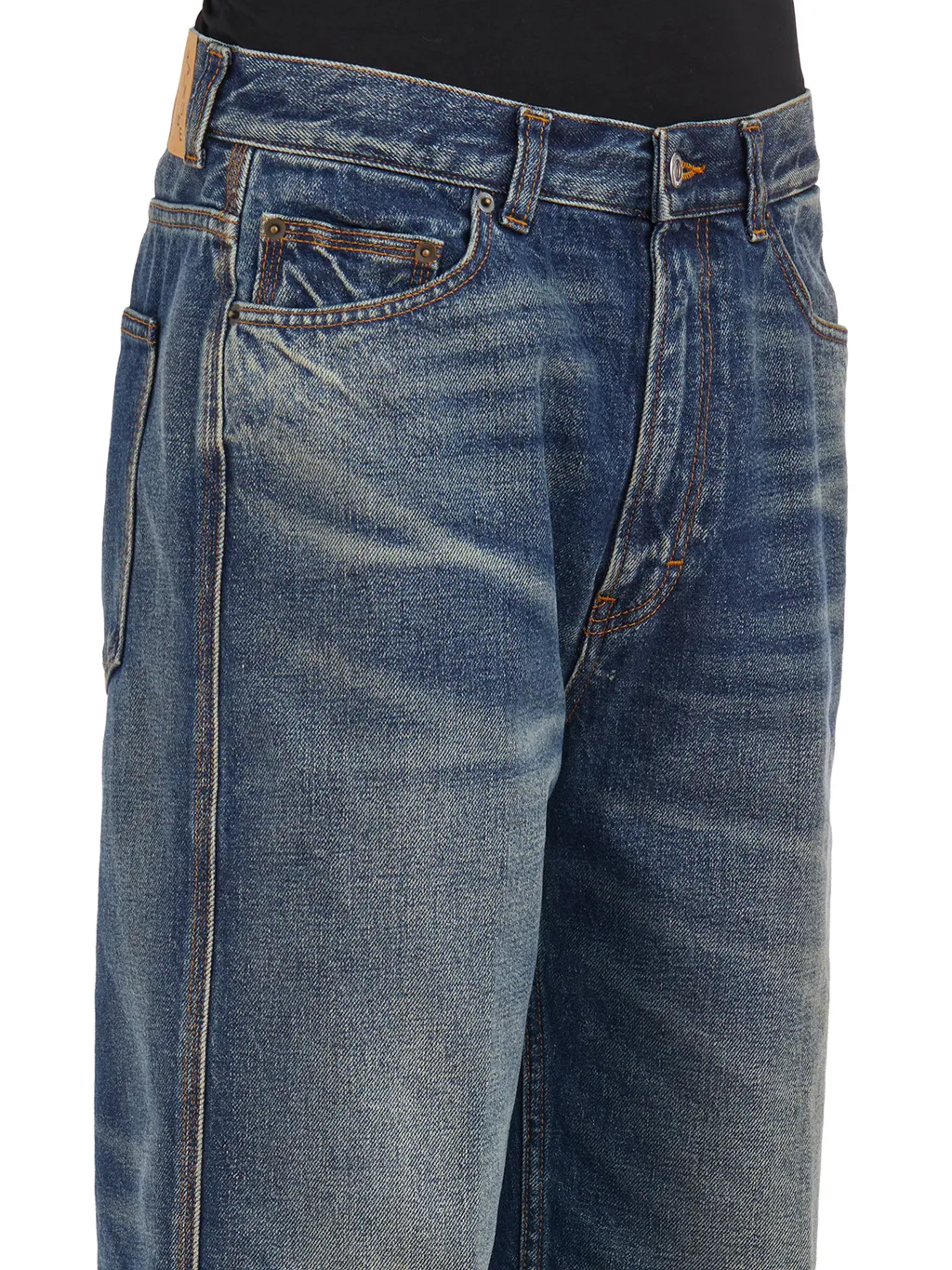 Five-Pocket Denim Trousers
