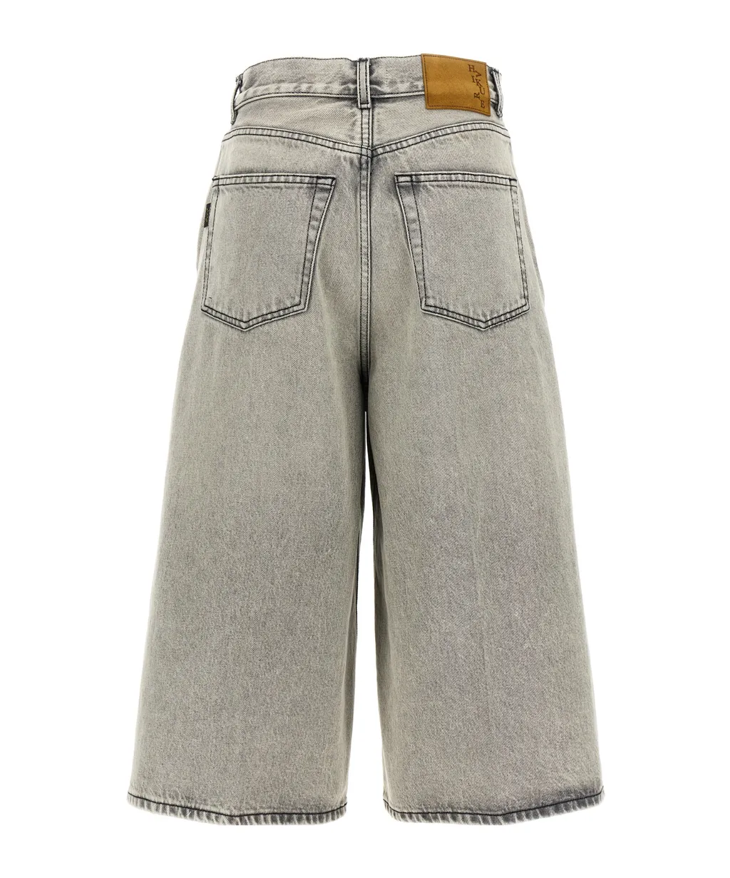 Belle Five-Pocket Wide-Leg Jeans