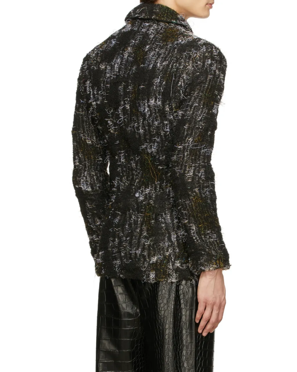 Coarse Wool Casual Jacket