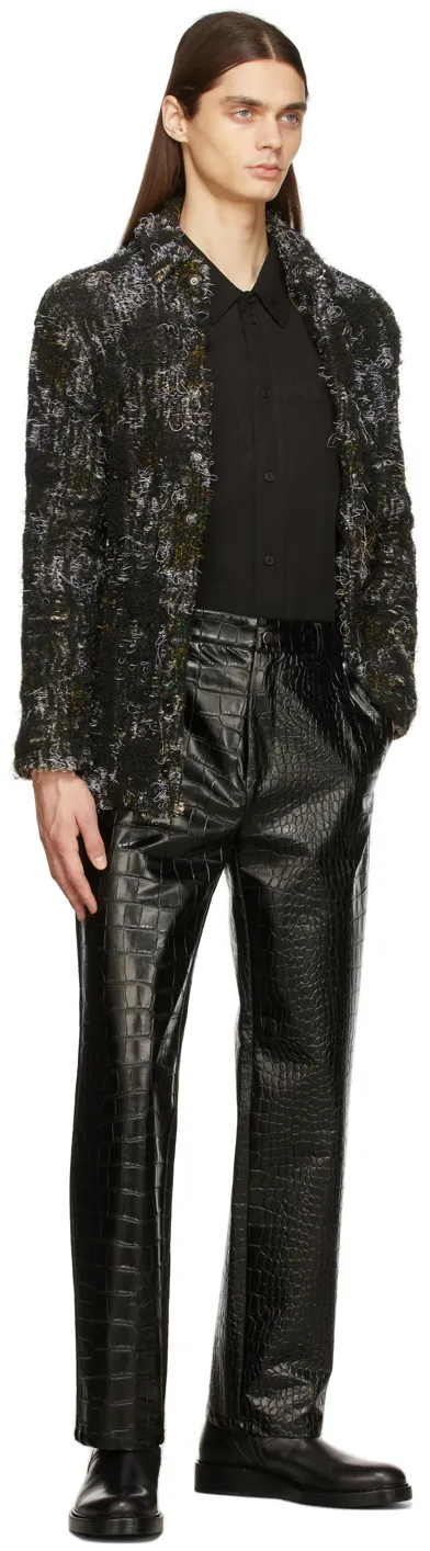 Coarse Wool Casual Jacket