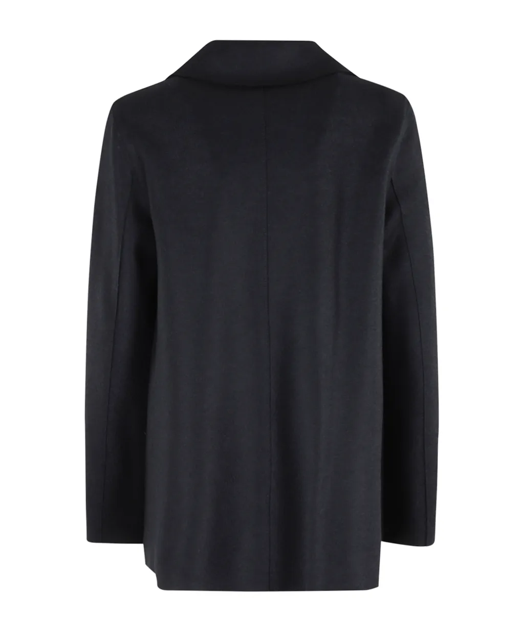 Virgin Wool Double-Breasted Blazer