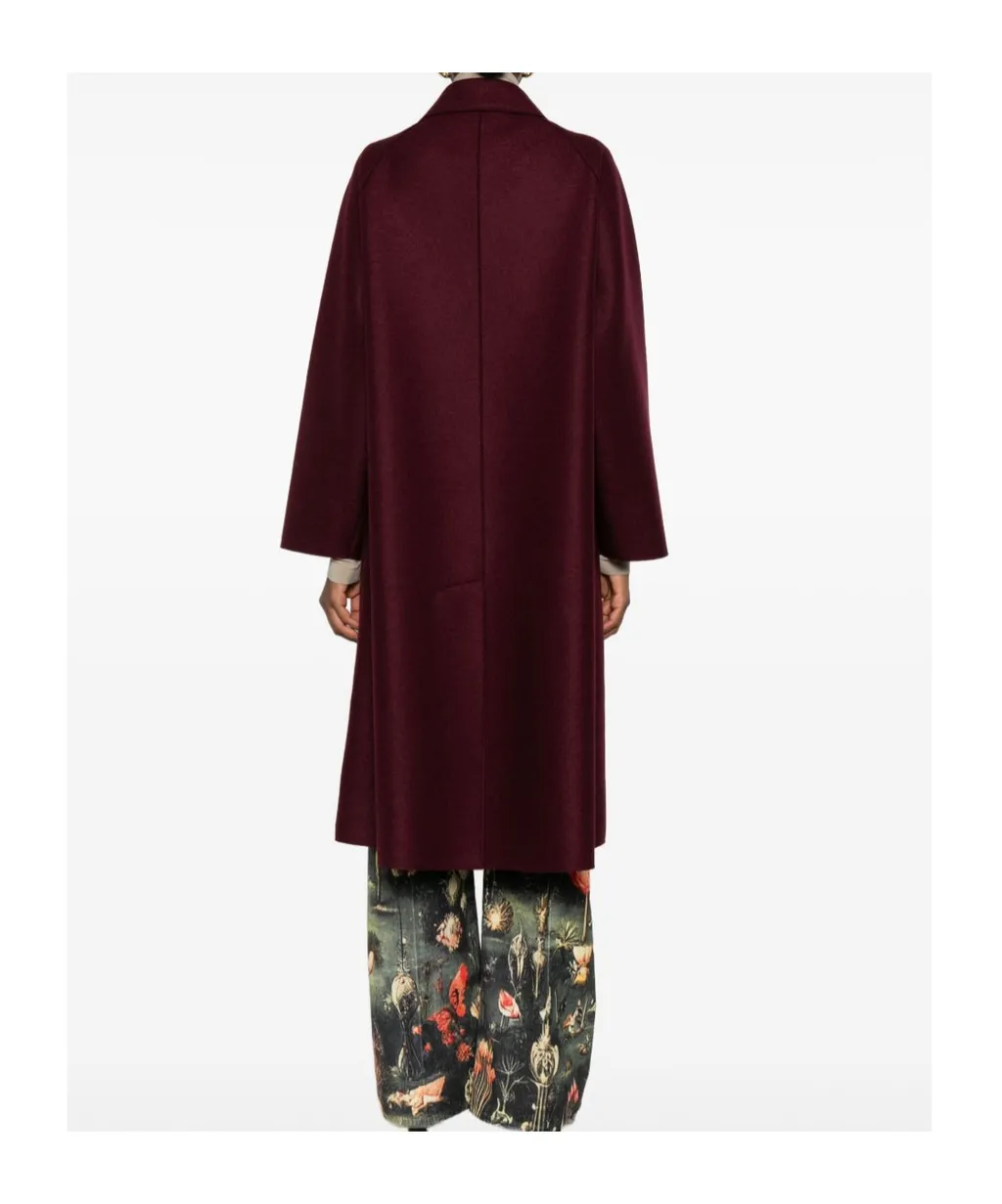 Virgin Wool Single-Breasted Coat