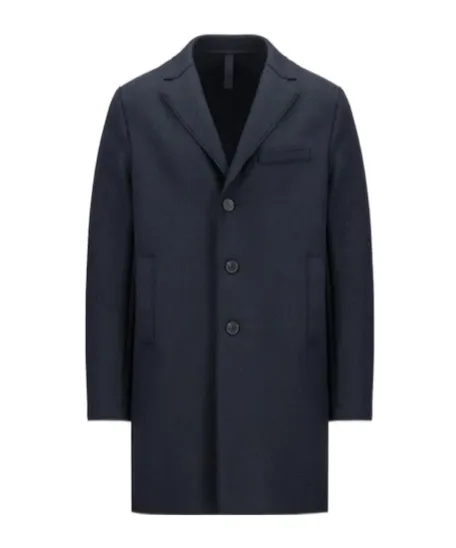 Boxy Coat Pressed Wool