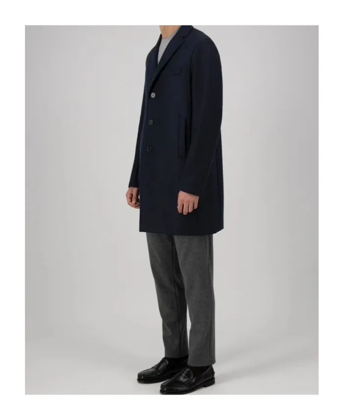 Boxy Coat Pressed Wool