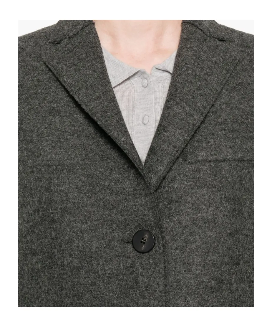 Three-Button Single-Button Opening And Closing Coat