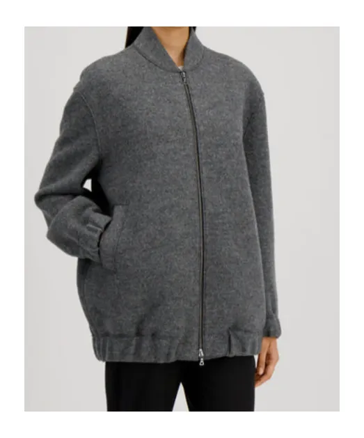 Zip-Front Bomber Jacket