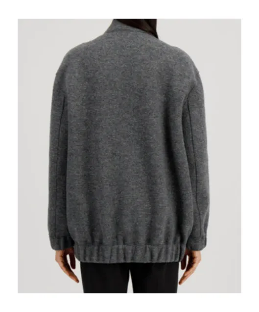 Zip-Front Bomber Jacket