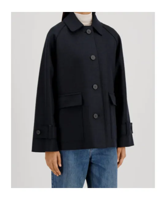 Raglan Jacket With Quilted Lining