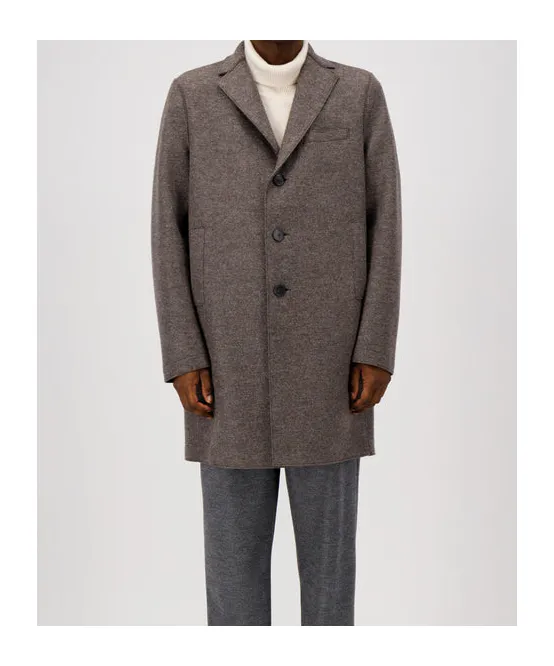 Boxy Coat Pressed Wool