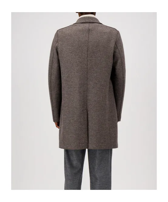 Boxy Coat Pressed Wool