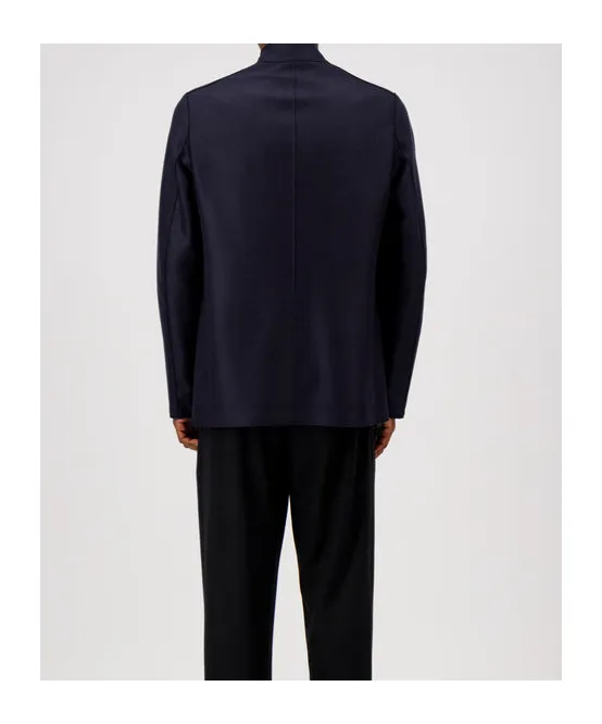 Nehru Jacket Light Pressed Wool