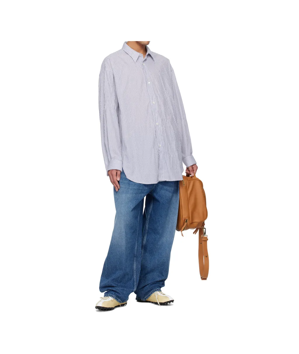Pleated Jeans
