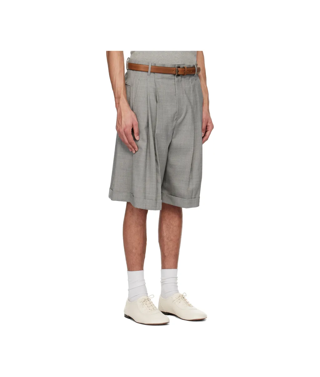 Pleated Shorts