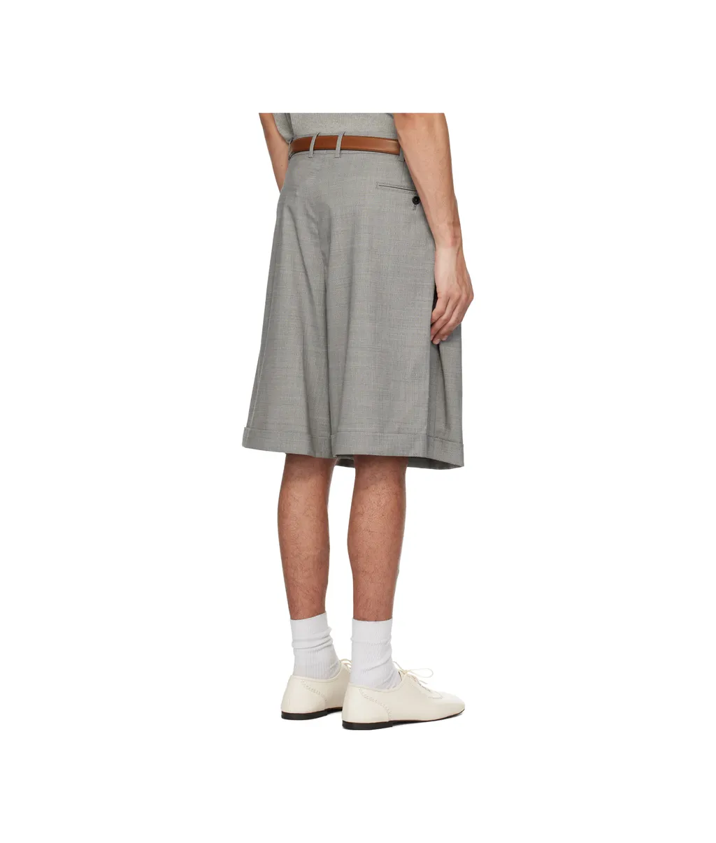 Pleated Shorts