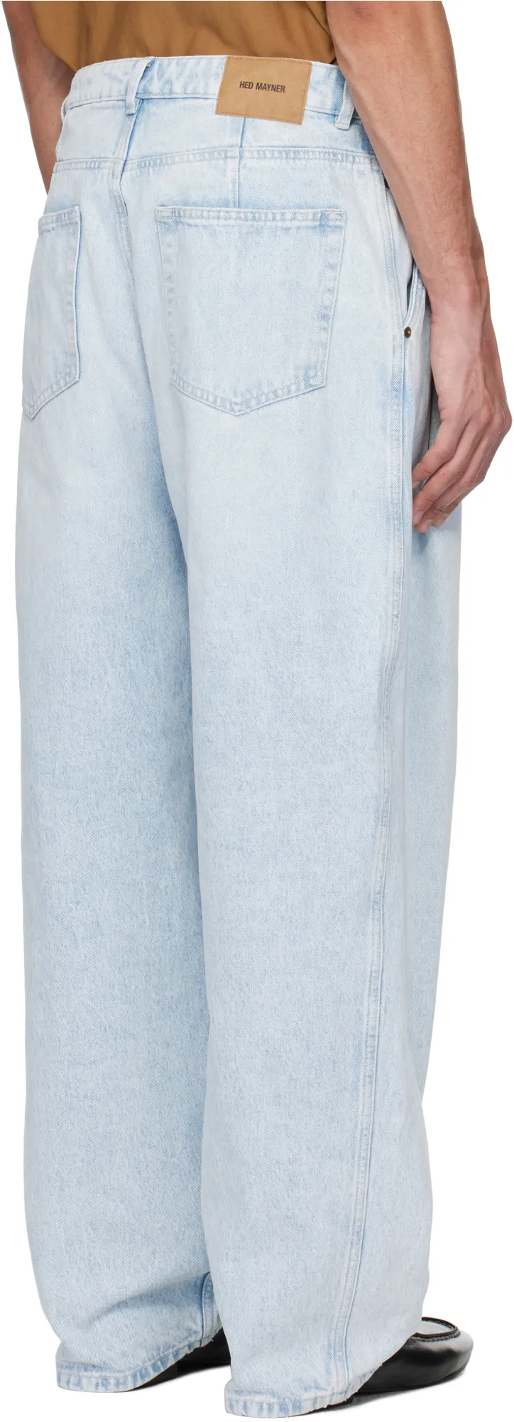 Pleated Jeans
