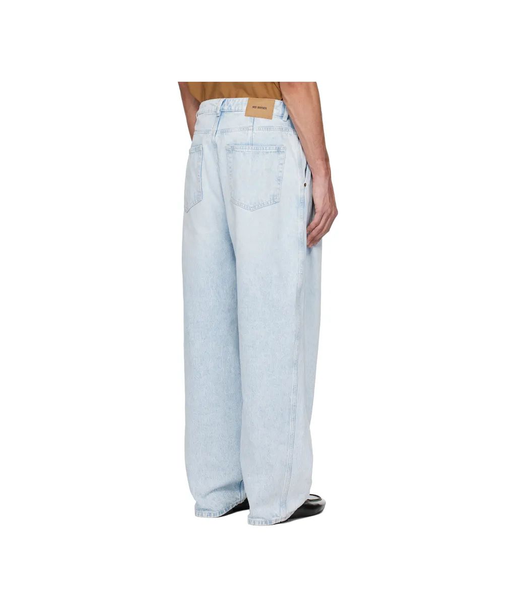 Pleated Jeans