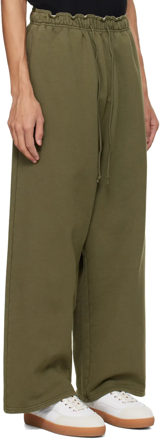 Elastic Waist Casual Pants