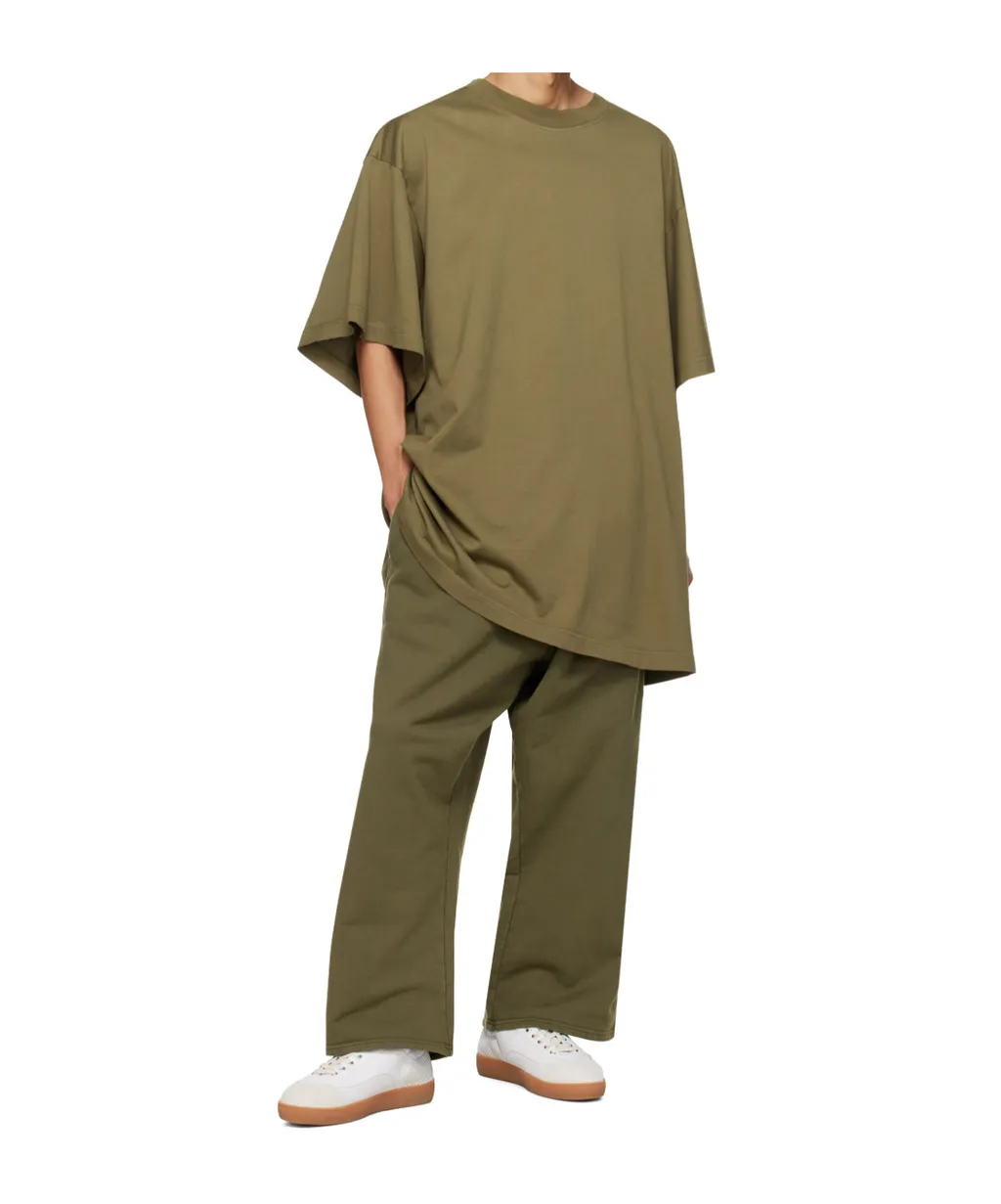 Elastic Waist Casual Pants