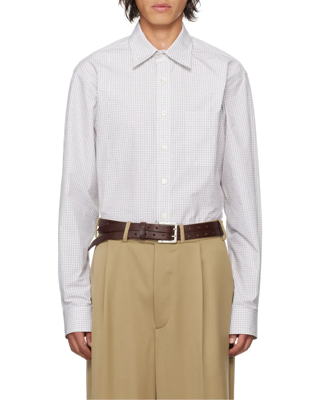 Lapel Long-Sleeved Shirt