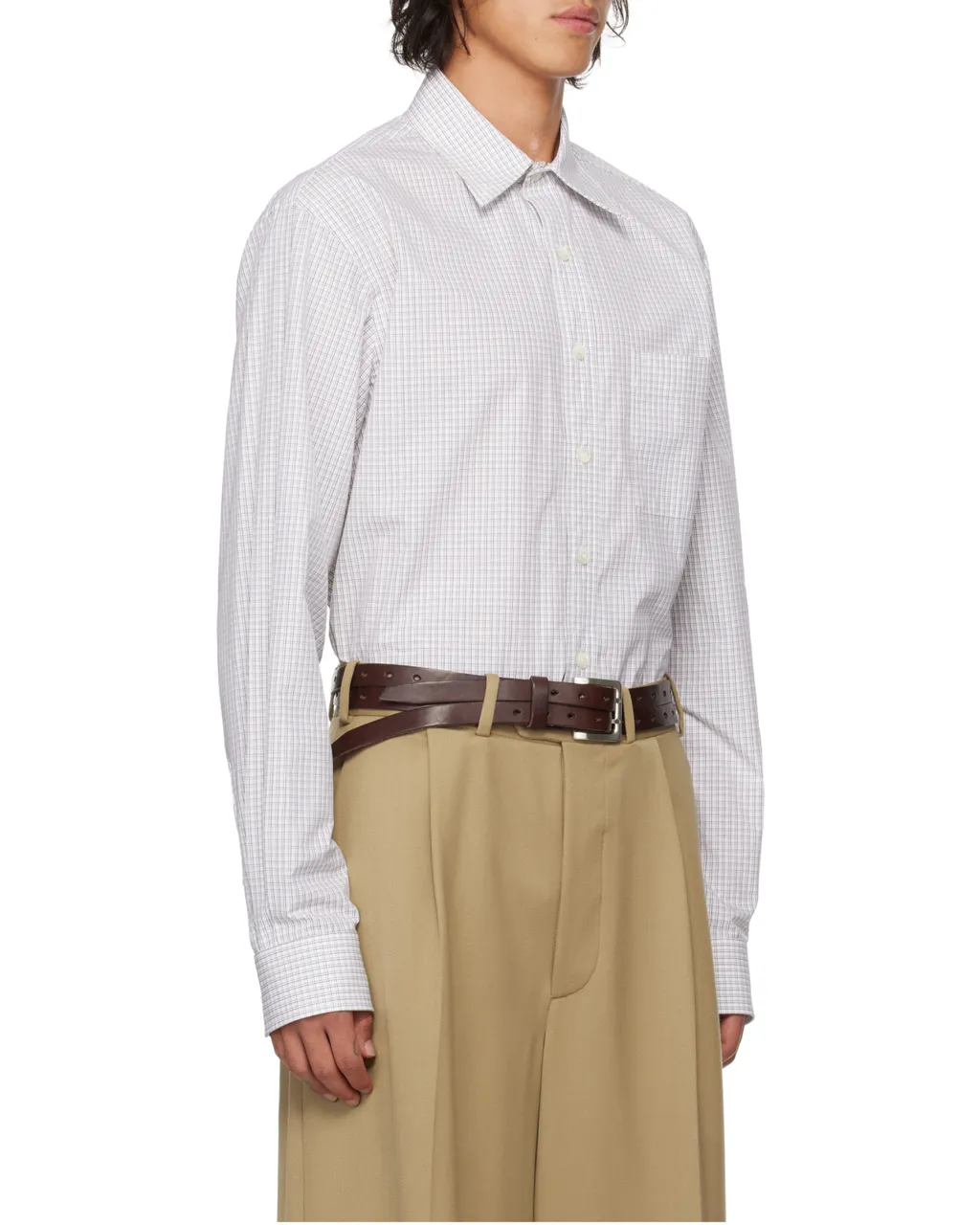 Lapel Long-Sleeved Shirt