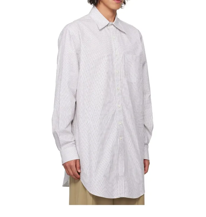 Lapel Long-Sleeved Shirt