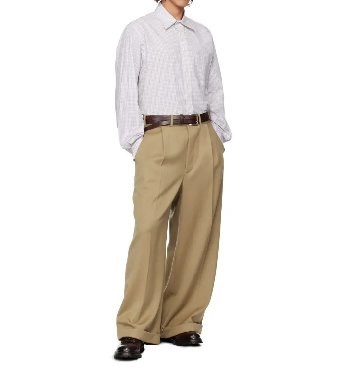 Lapel Long-Sleeved Shirt