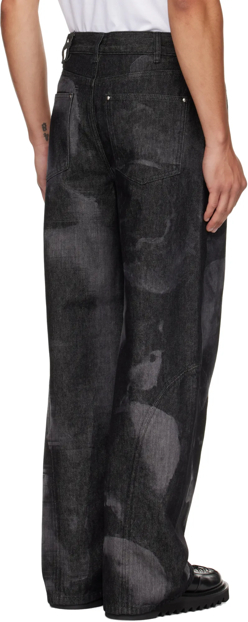Laser Denim Jeans