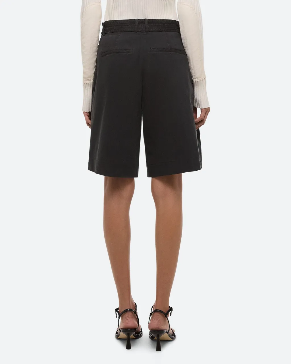 Wide Pleated Shorts