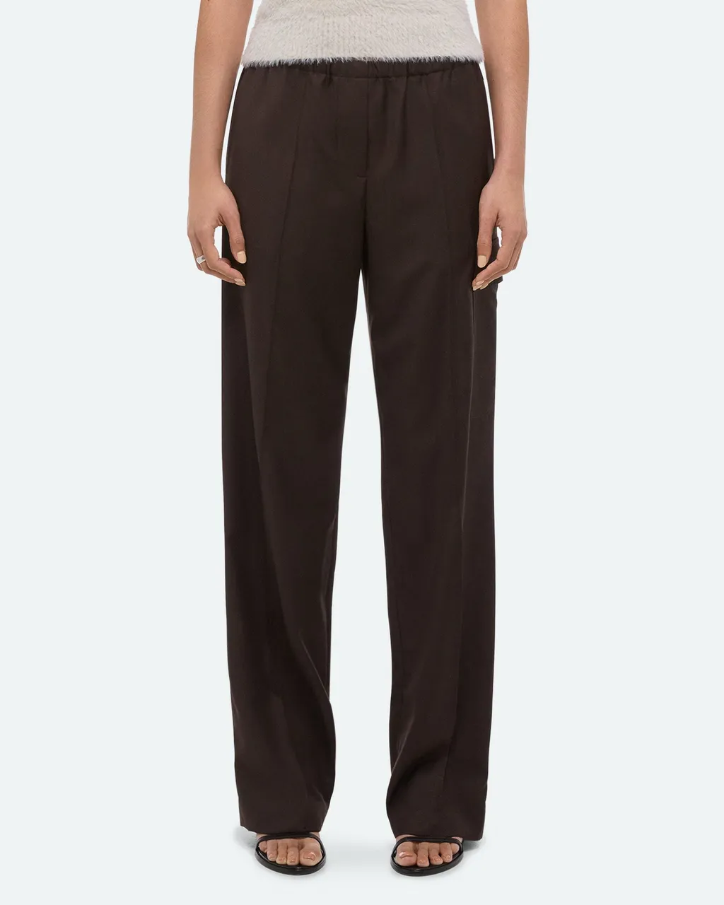Elastic Waist Casual Pants