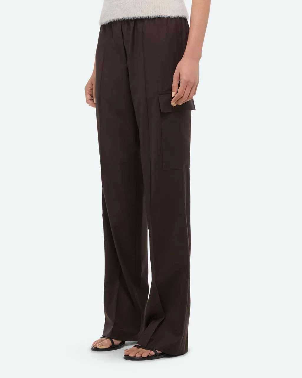 Elastic Waist Casual Pants