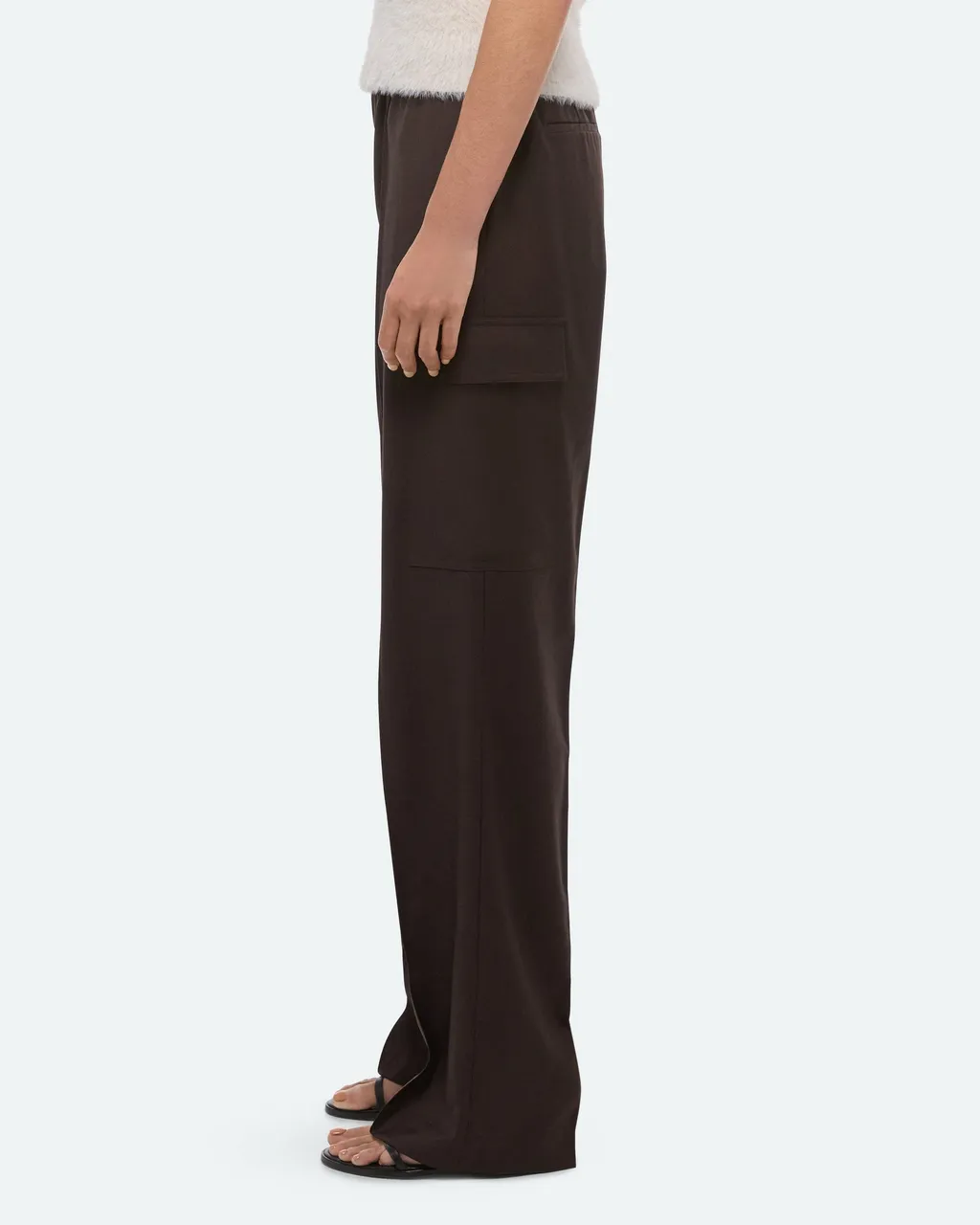 Elastic Waist Casual Pants