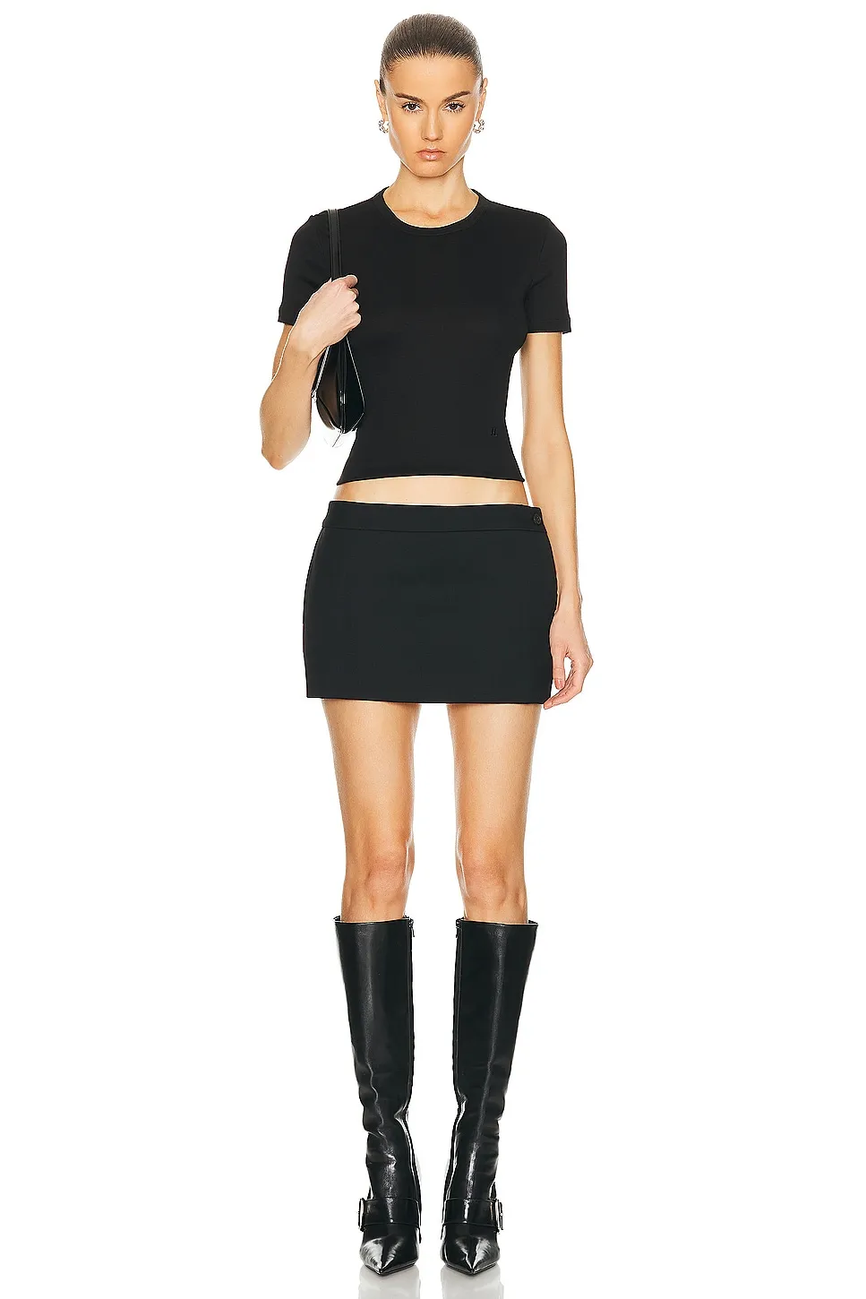 T-Shirt With Round Neck And Short Sleeves