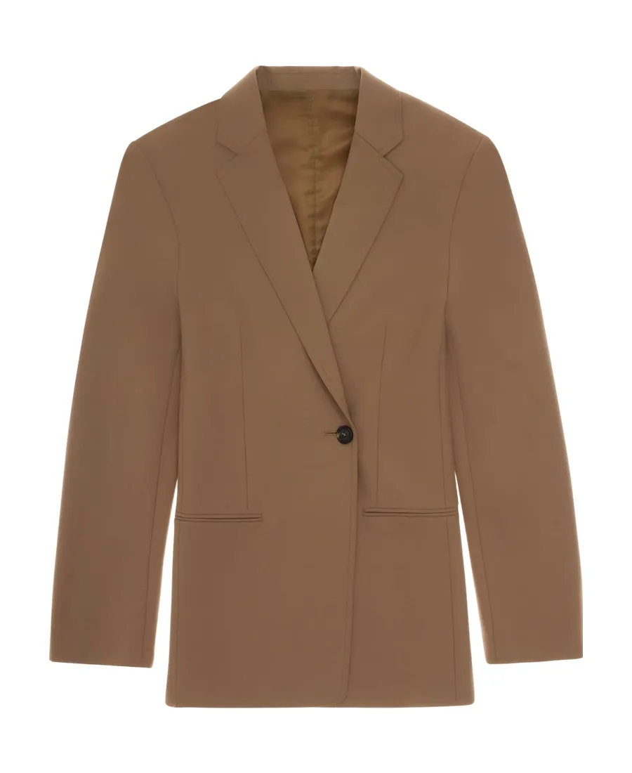 Single-Breasted Tailored Blazer