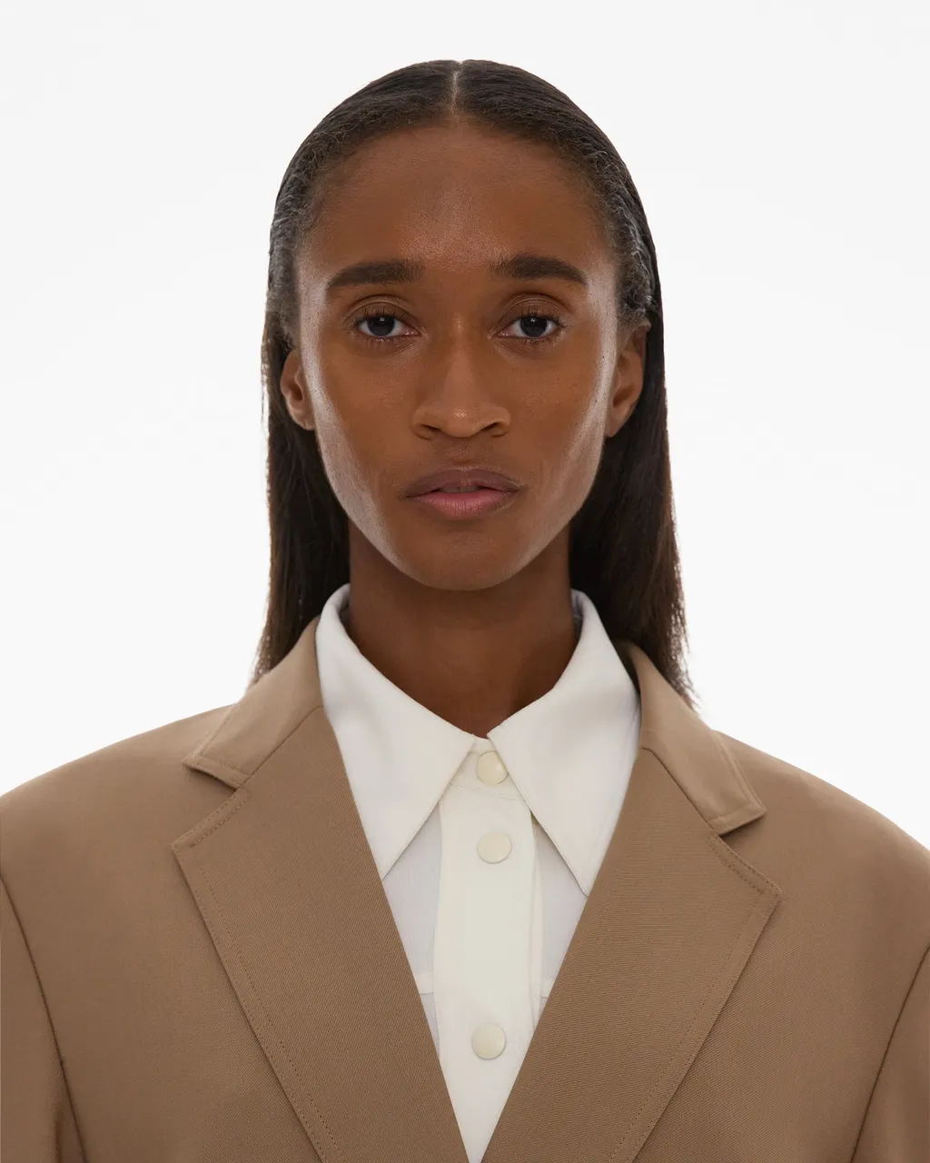 Single-Breasted Tailored Blazer