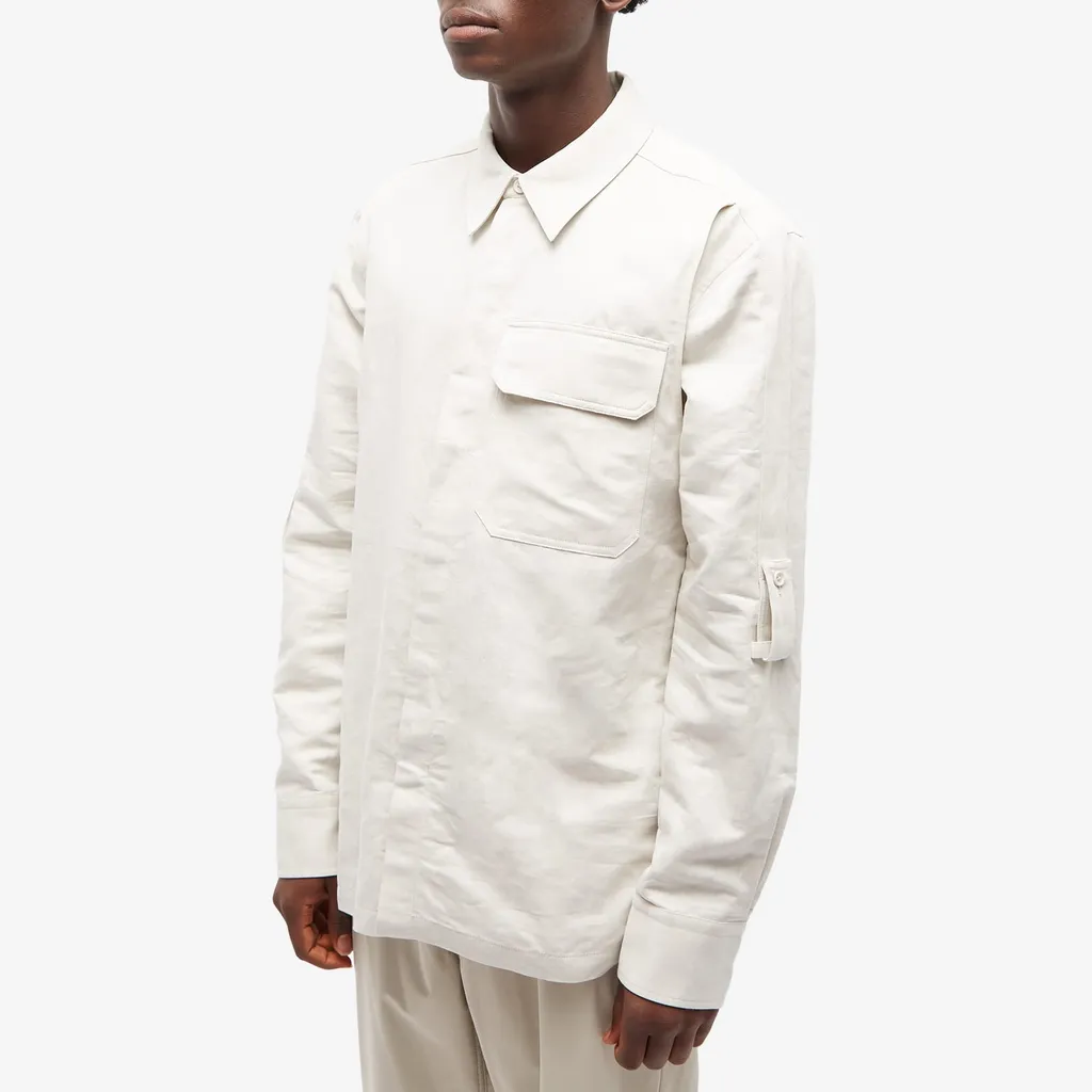 Cotton-Linen Twill Shirt
