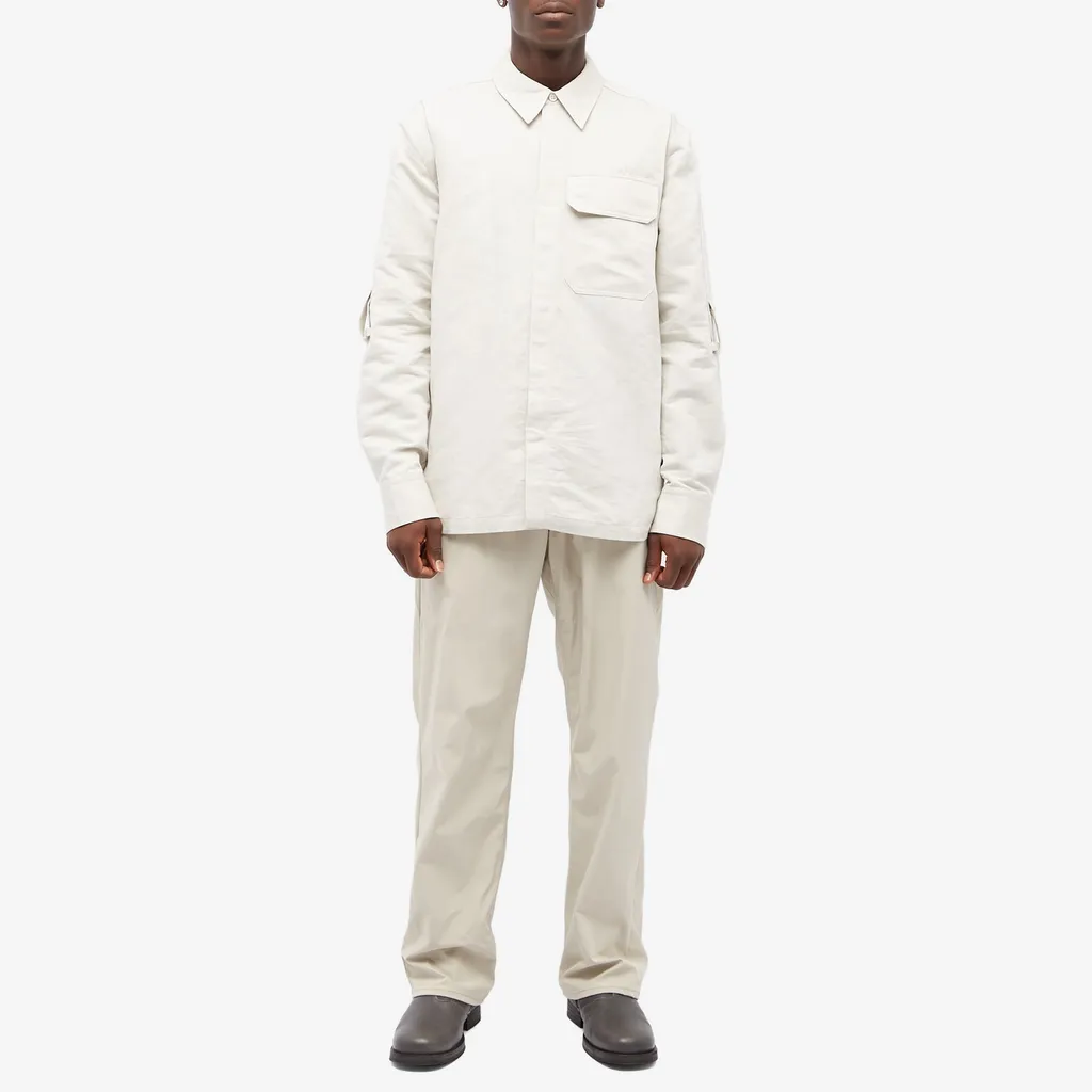 Cotton-Linen Twill Shirt