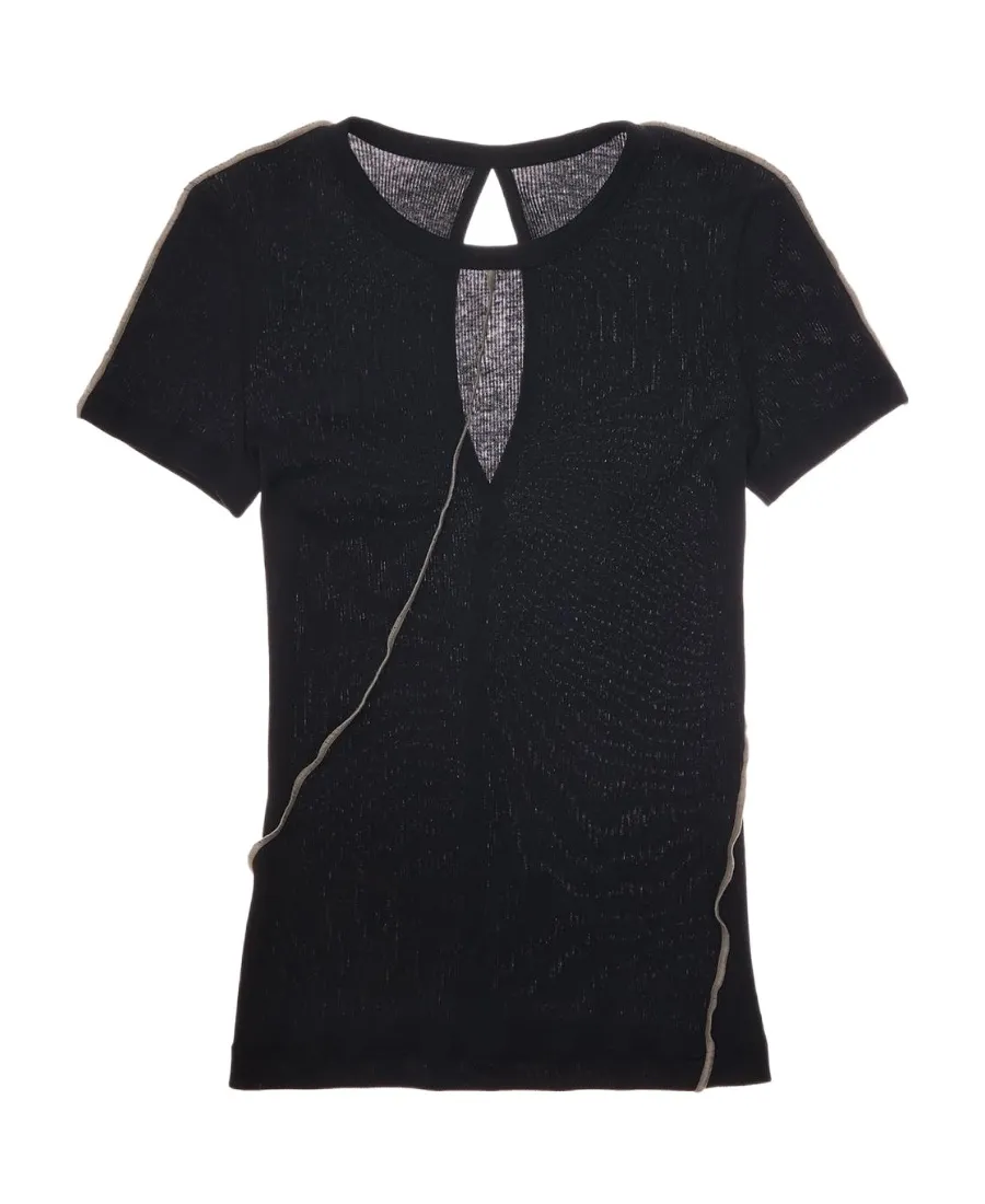 Twist Cotton T-Shirt