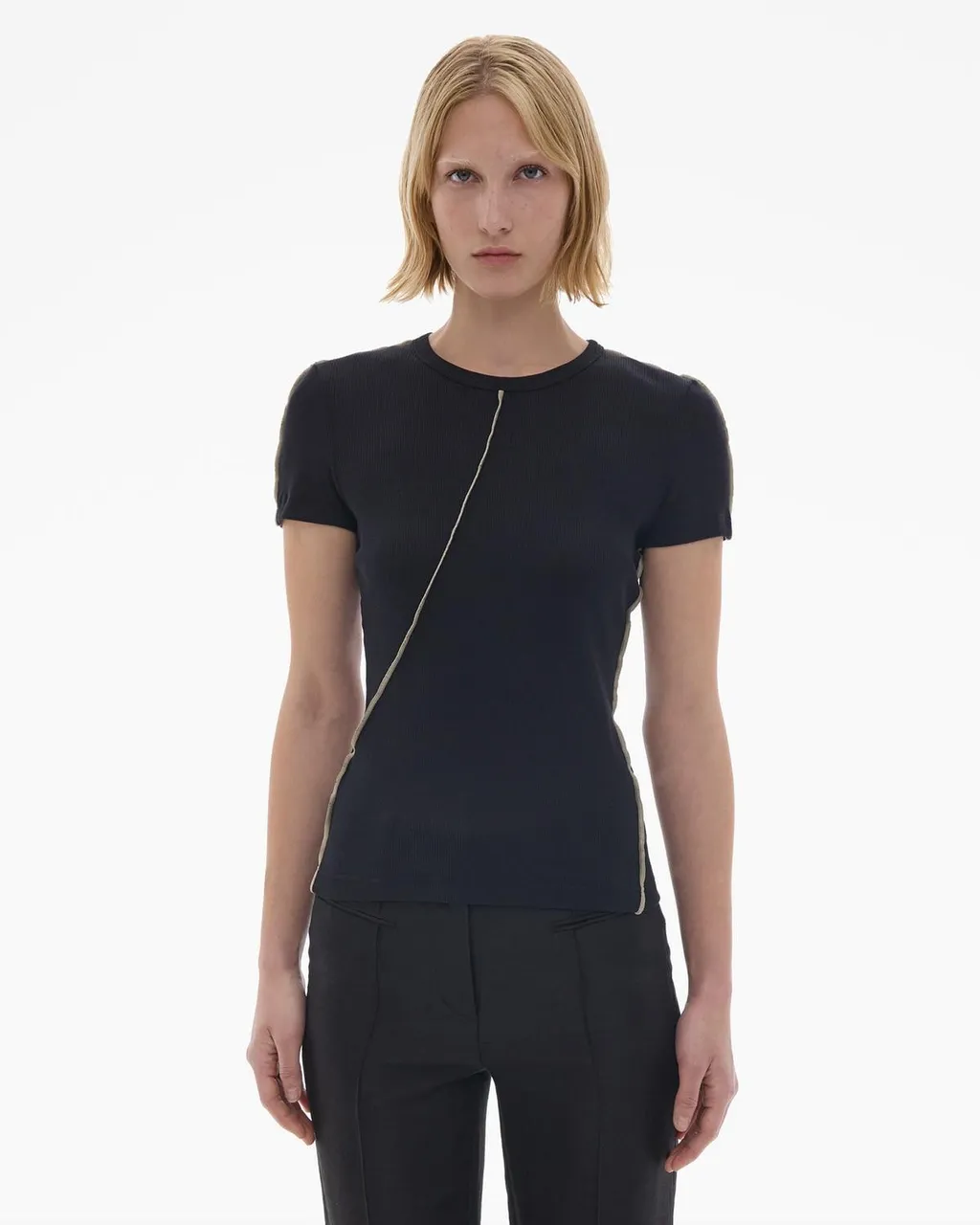 Twist Cotton T-Shirt