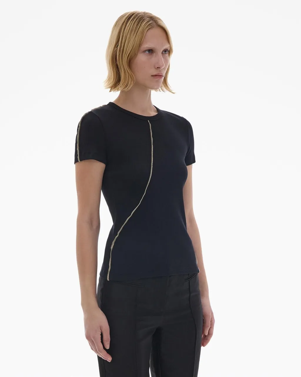 Twist Cotton T-Shirt