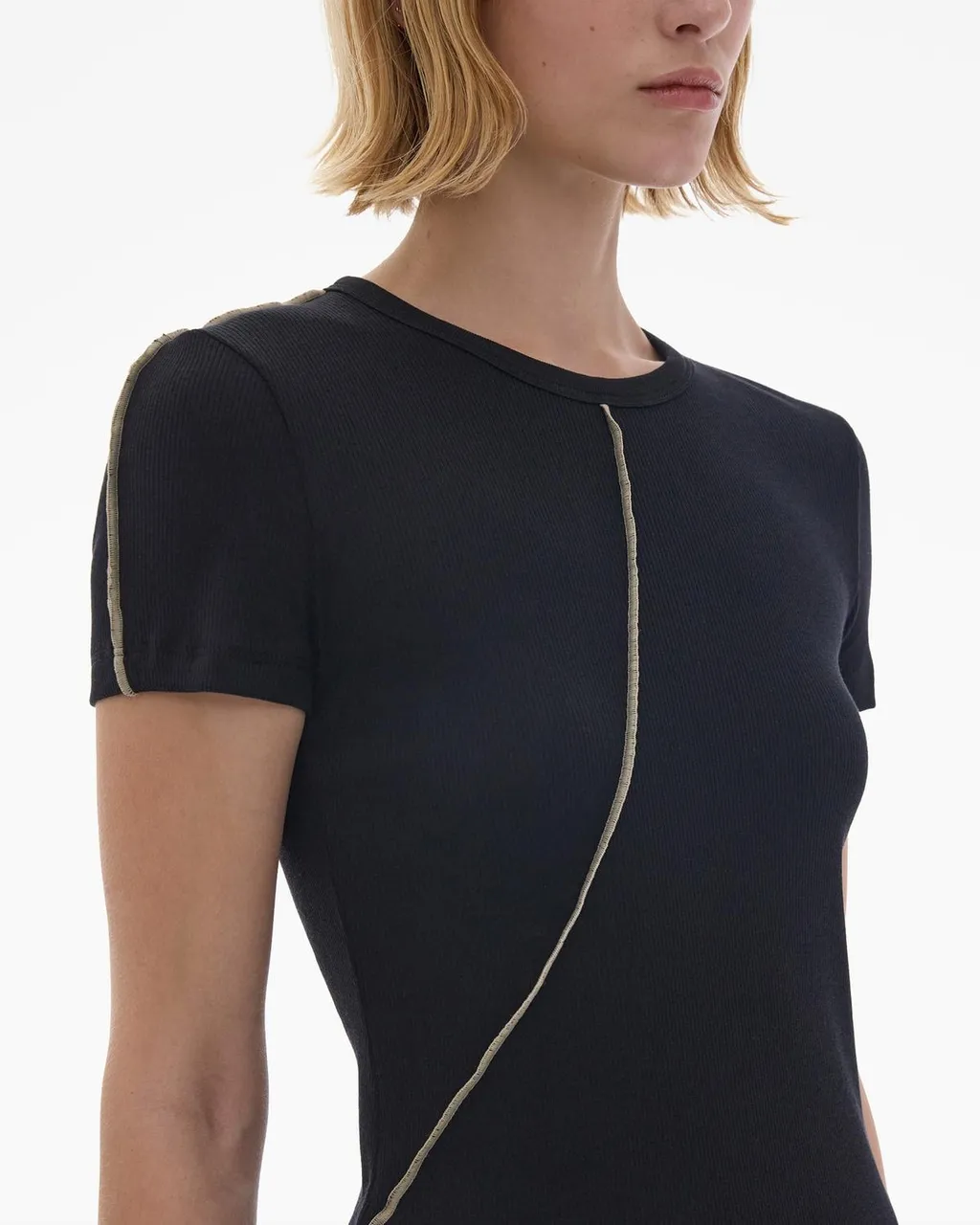 Twist Cotton T-Shirt