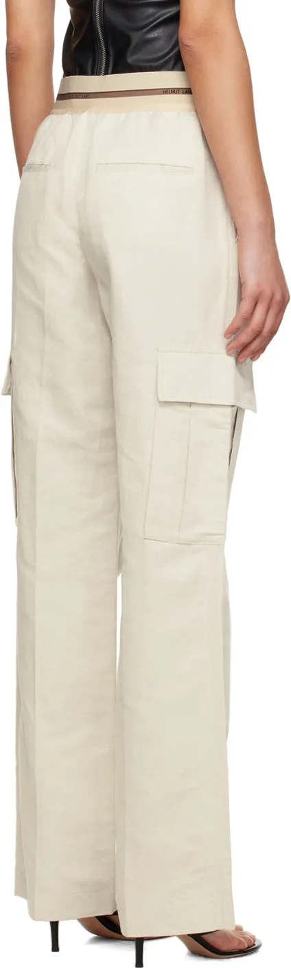 Pleated Cargo Trousers