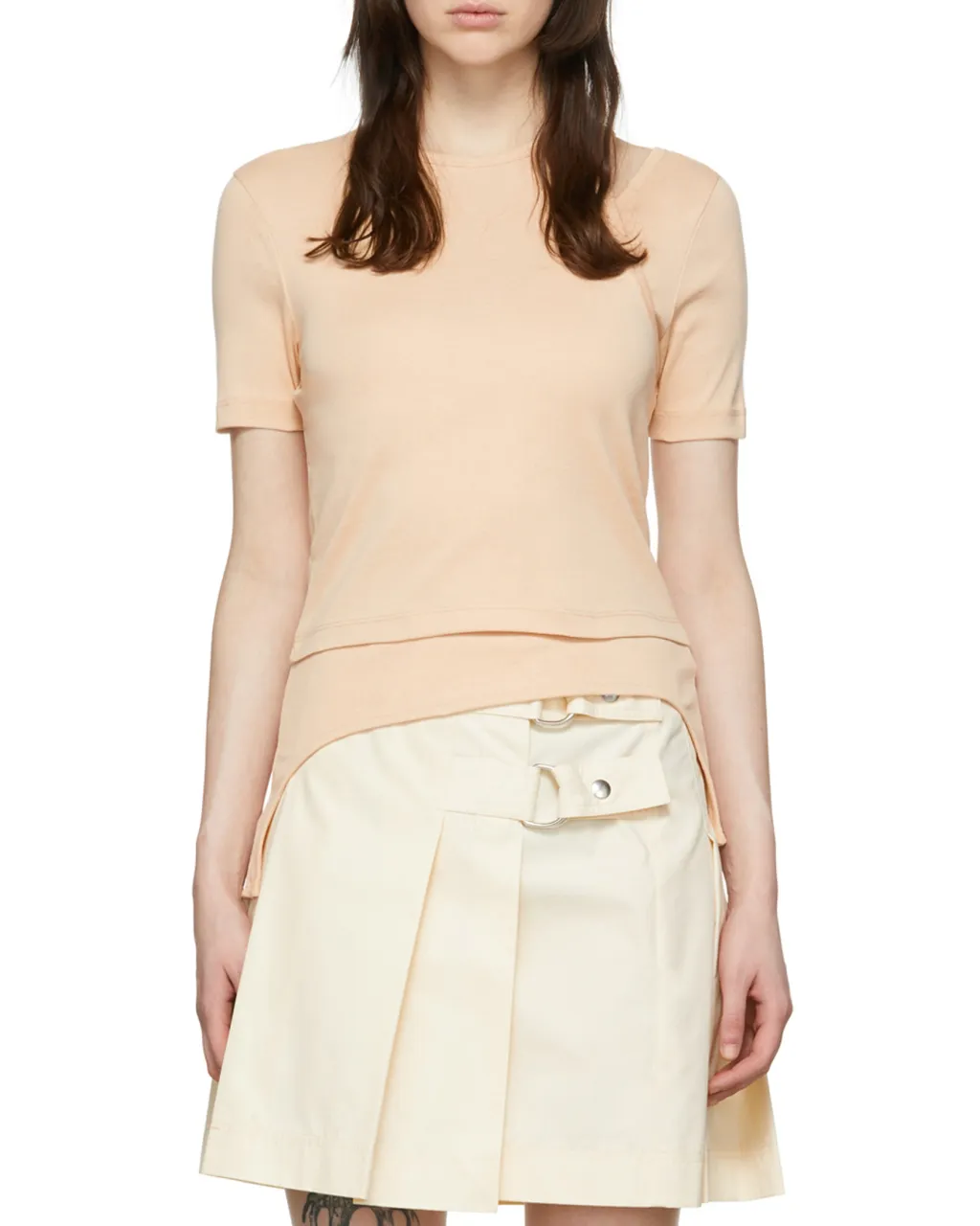 Plain Knitted T-Shirt